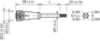 Picture of Andurikaabel PVC + pesa otse, A-coded, (3m + M12 4-pin), SICK
